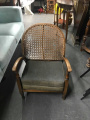 Small wicker chair