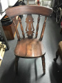 Wooden dining chair