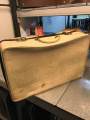 Beige suitcase