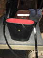 Black and red bag