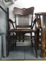 Old wooden chair