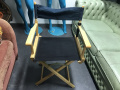 Black director's chair