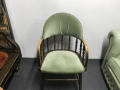 Green felt chair - 150cm x 91cm