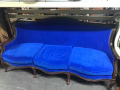 Blue sofa - 150cm x 91cm