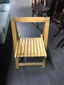 Wooden fold out chair