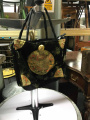 Small decorated handbag