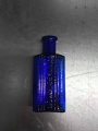 Blue decorative bottle