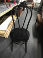 Black metal bentwood - - This is a set of 2