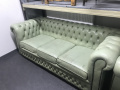 Light green sofa -Matching green chair