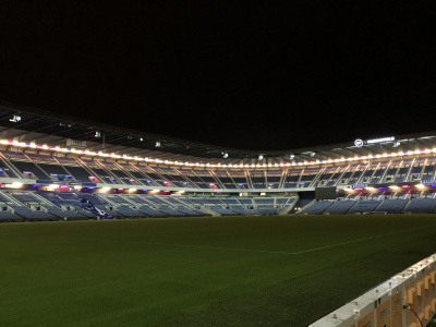 Murrayfield Pitch Screen Rig