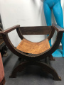 Curved wooden throne - 150cm x 91cm